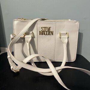 Steve Madden Bgenna Satchel in White